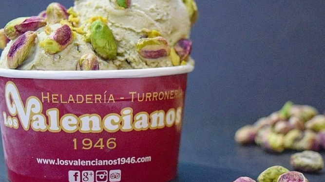 Uno de los helados de Los Valencianos 1946