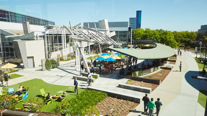 El campus de Google en Silicon Valley
