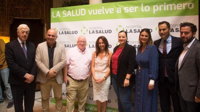 Ángel Juan, David Navarro, Carlos Medina, Gema Pérez, Elena Medina, Isabel y Evaristo Maira y Fran González.