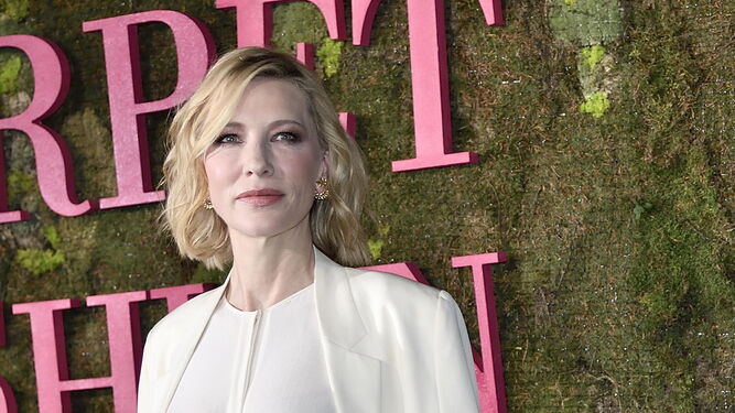 Cate Blanchett de Stella McCartney. EFE/ Flavio lo Scalzo