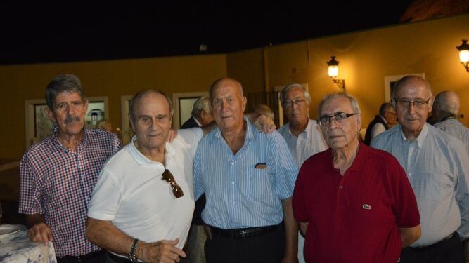 Pincho Bravo, Nono Copano, Juan Castellví, Federico Accame,  Eduardo Guzmán y Paco Hidalgo.