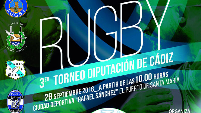El CR Atlético Portuense organiza hoy el          III Torneo de Rugby Diputación de Cádiz