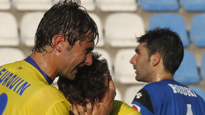 Desconsolado tras fallar el penalti en Alicante.