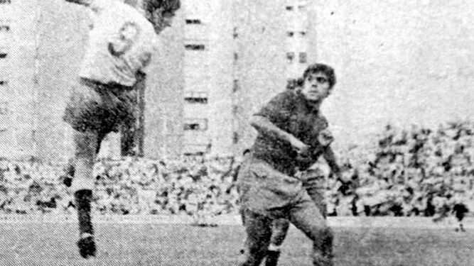 Machicha marcó con este cabezazo el único gol del Cádiz-Villarreal en la campaña 1971/72.