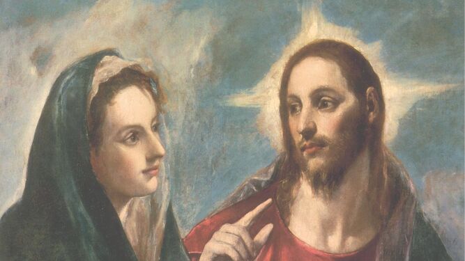 'Cristo despidiéndose de su madre', de El Greco, una de las 40 obras en las que se detiene Navid Kermani.