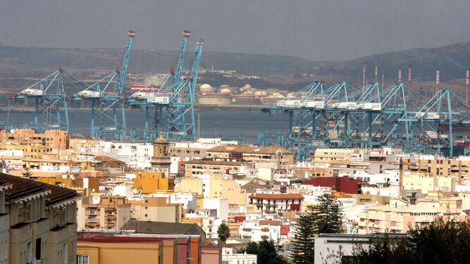 Vista general de la ciudad de Algeciras