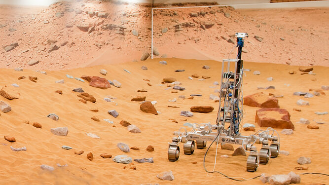 Prueban en Tabernas el robot que buscará vida en MartePrueban en Tabernas el robot que buscará vida en Marte