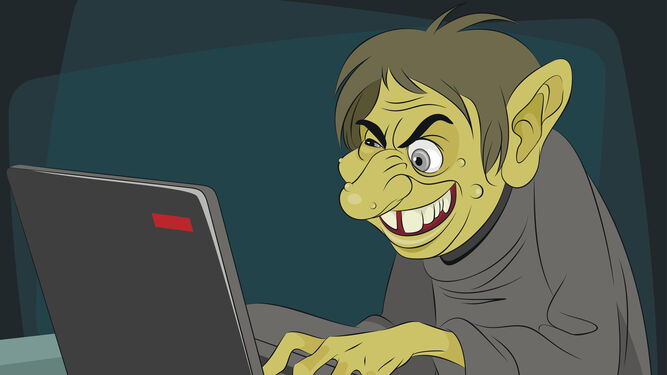 El 'trolls' son perfiles falsos que actúan simulando a la persona a la que suplantan.