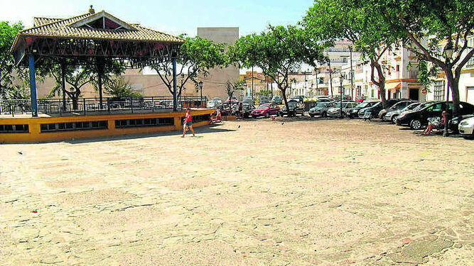 La plaza Sánchez de la Campa, en una imagen de archivo.