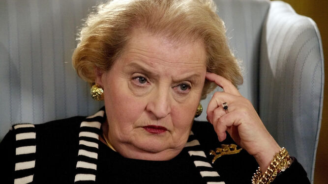La exsecretaria de Estado de EEUU Madeleine Albright.