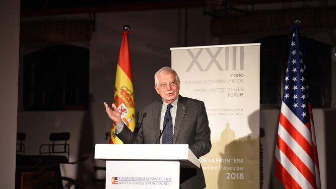 Josep Borrell inaugura en Jerez el XXIII Foro España-Estados Unidos.