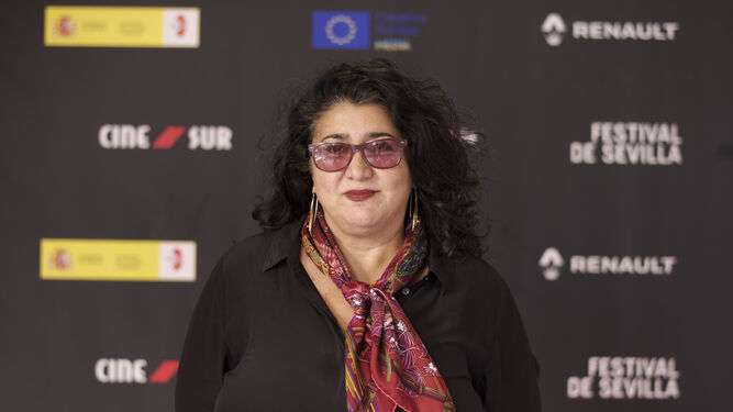 La directora Subadeh Mortezai, este miércoles en el Festival de Cine de Sevilla.
