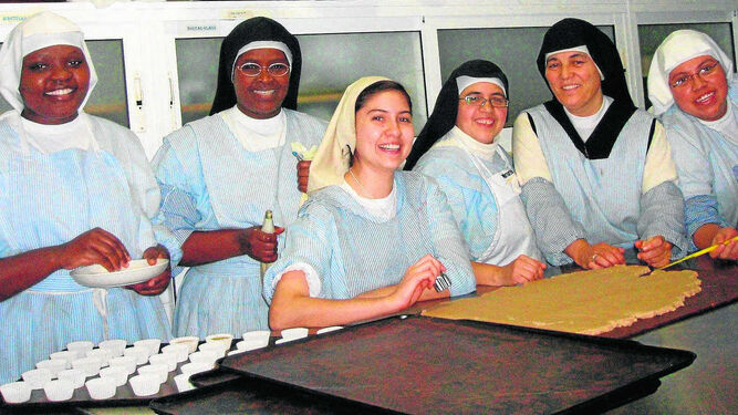 Religiosas del convento del Espíritu Santo de El Puerto, en una imagen de archivo.