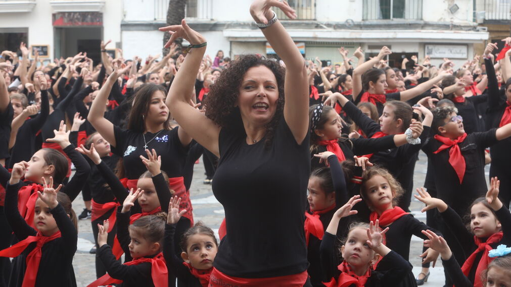 Flashmob con María Moreno y Sergio Monroy