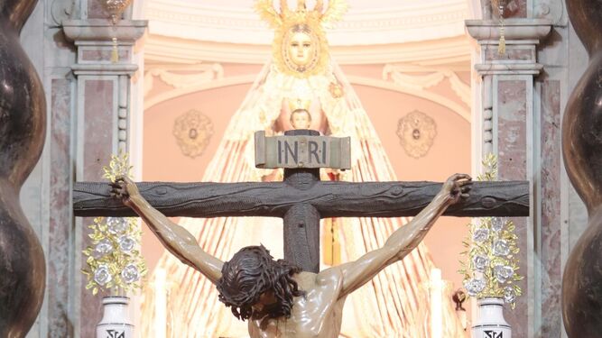 El Cristo de la Buena Muerte, en Santo Domingo a los pies de la Patrona