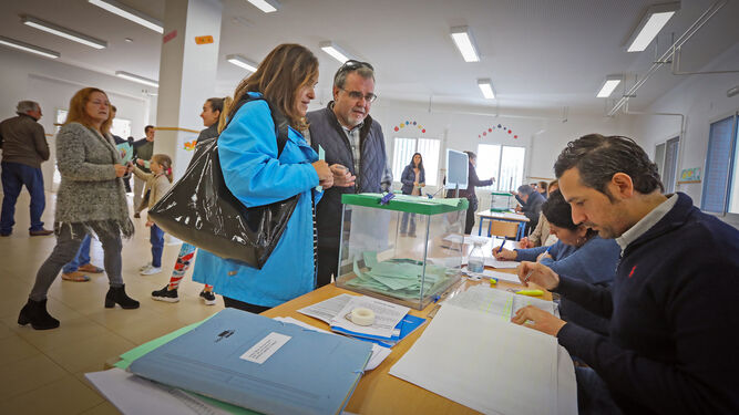 Jornada electoral en Jerez
