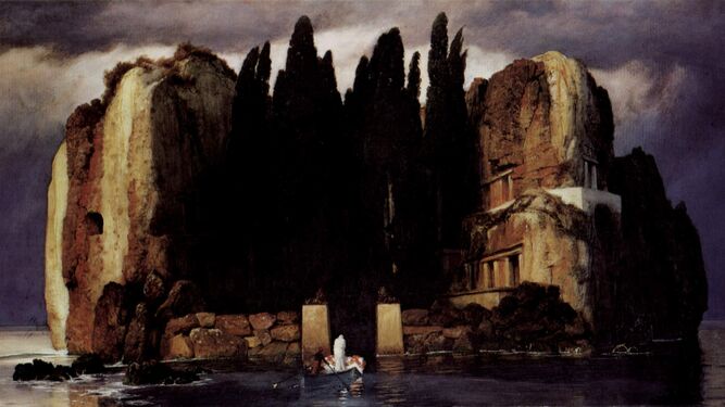 'La isla de los muertos' (1883), de Arnold Böcklin.