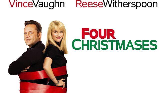'Como en casa en ning&uacute;n sitio' (2008). Vince Vaughn y Reese Witherspoon interpretan a una pareja que debe visitar a sus padres divorciados por separado con motivo de las fiestas navide&ntilde;as.