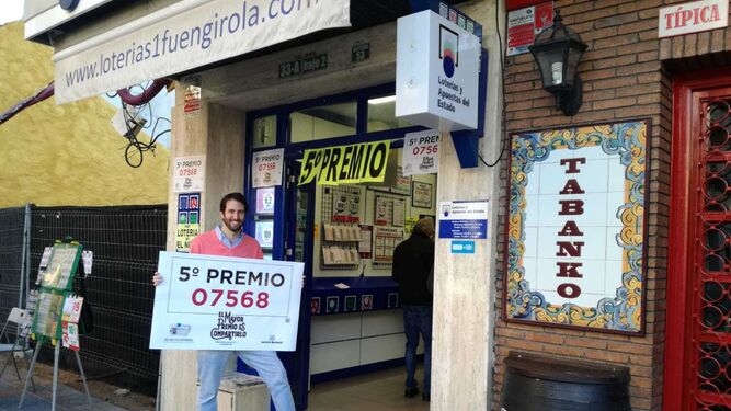 La administración de lotería de Fuengirola que ha repartido 60.000 euros.