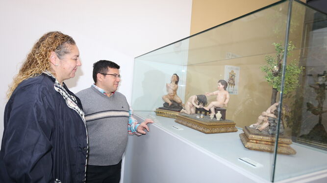 Algunas de las imágenes expuestas en el Museo de Chiclana.