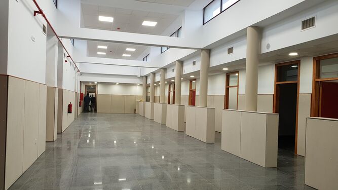 Interior de las instalaciones tras la finalización de los trabajos de reforma.