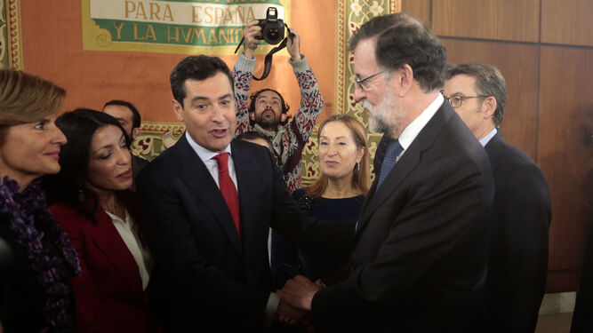 Toma de posesi&oacute;n de Juanma Moreno como presidente de la Junta de Andaluc&iacute;a