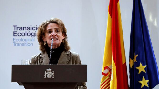 La ministra para la Transición Ecológica, Teresa  Ribera.