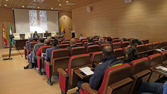 Un momento del seminario celebrado ayer en el Campus de Jerez.