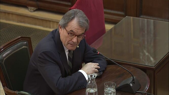 Artur Mas, en el juicio del 'procés'