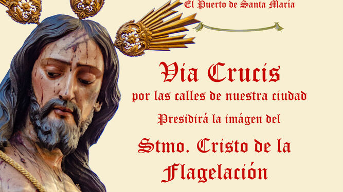 El Cristo de la Flagelación preside este año el Vía Crucis del Consejo