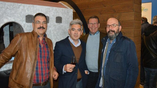 Ángel Gil, Daniel Cintas, Agustín Castillo y Juan Carlos Rodríguez.