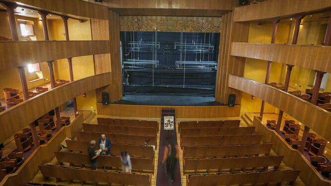 Interior del Teatro de Las Cortes, en una imagen de archivo.