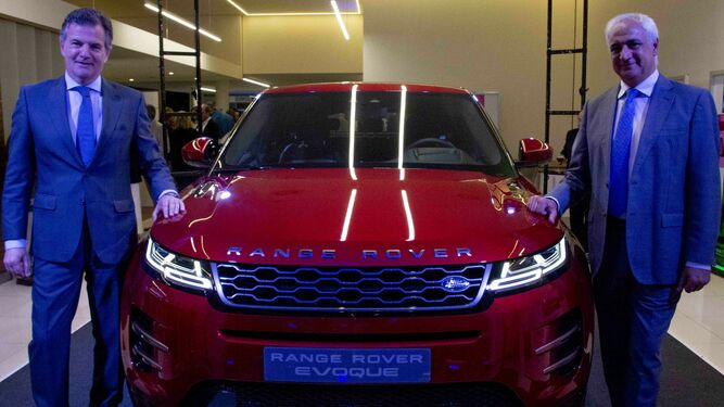 Las instalaciones de Gysa Jaguar Land Rover en Jerez, situadas en la avenida de Tío Pepe, 6, acogieron la presentación del renovado modelo Range Rover Evoque