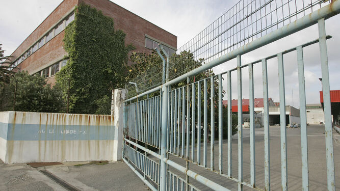 La antigua fábrica de Ibérica Aga en la calle Gibraltar.