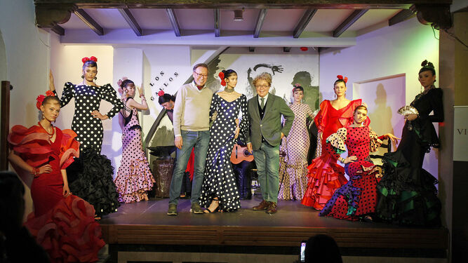 Colección cápsula de trajes de flamenca de Victorio & Lucchino presentada hace unas semanas.