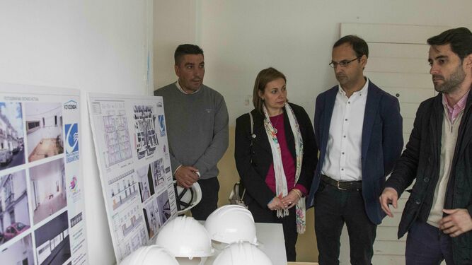 El alcalde y la concejala de Urbanismo y Vivienda han visitado hoy las obras.