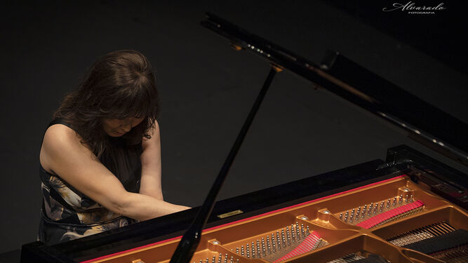 Reiko Fujisawa, en concierto en el Teatro del Títere.