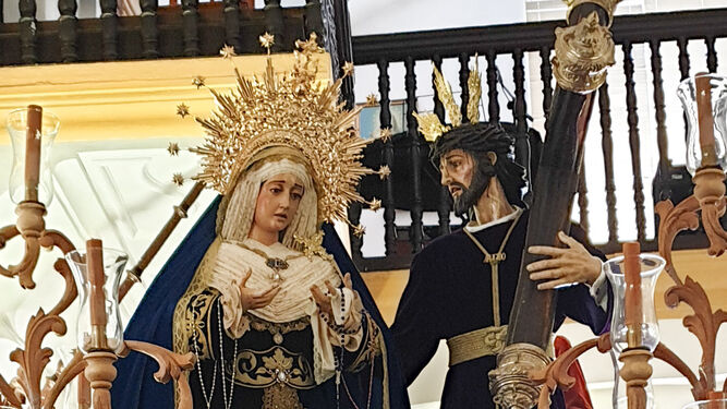 María Santísima de los Desconsuelos y Nuestro Padre Jesús de los Afligidos.