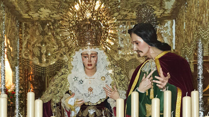 María Santísima de los Dolores y San Juan Evangelista.