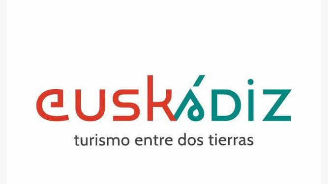 Logo y lema de la asociación vasco-gaditana 'Euskadiz'