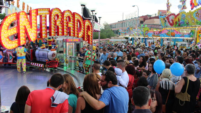 Calle del Infierno de la Feria de Puerto Real, en una imagen de archivo