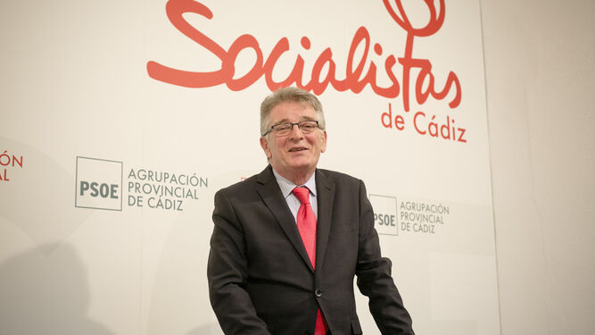 Francisco González Cabaña, en la sede provincial del PSOE en una imagen de archivo.