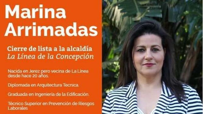 El perfil de Marina Arrimadas que Ciudadanos ha colgado en sus redes sociales.