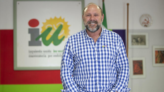 Gonzalo Alías, cordinador y candidato de IU La Isla en las pasadas elecciones.