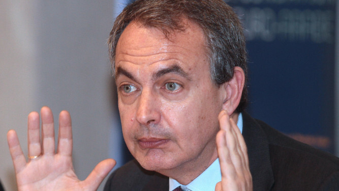 El ex presidente del Gobierno José Luis Rodríguez Zapatero