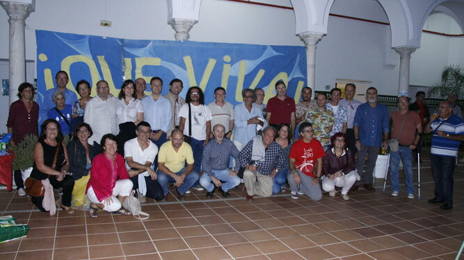 Los ecologistas , en una imagen retrospectiva de la fiesta celebrada en 2015  por la inauguración de su sede en San Agustín.