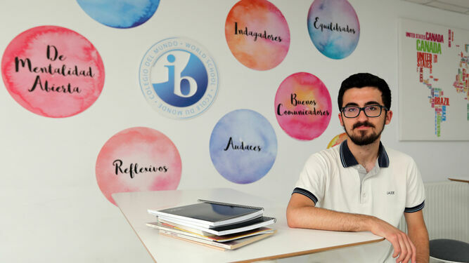 Alejandro Barea, uno de los cuatro alumnos que empataron en Cádiz con la mejor nota