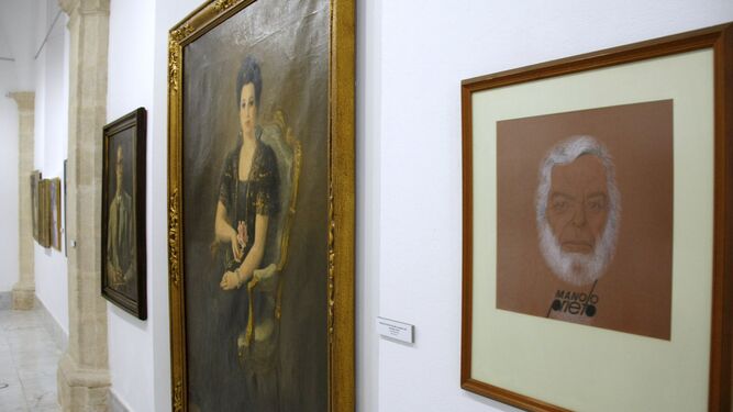 Una interesante exposición de retratos en el Hospitalito.