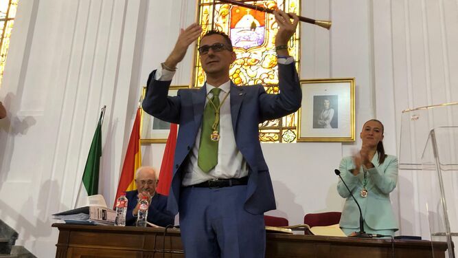 El andalucista Miguel Molina, alcalde de Barbate.
