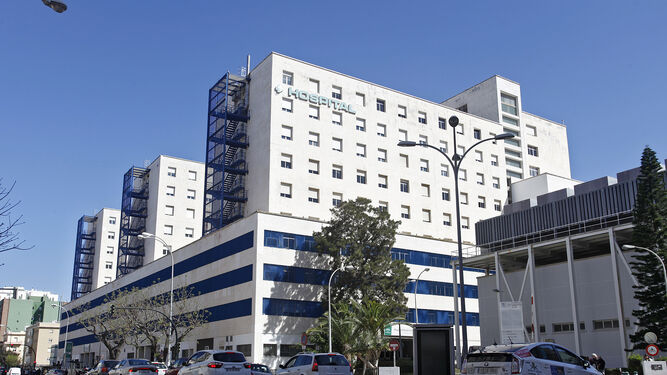 El hospital Puerta del Mar de Cádiz.